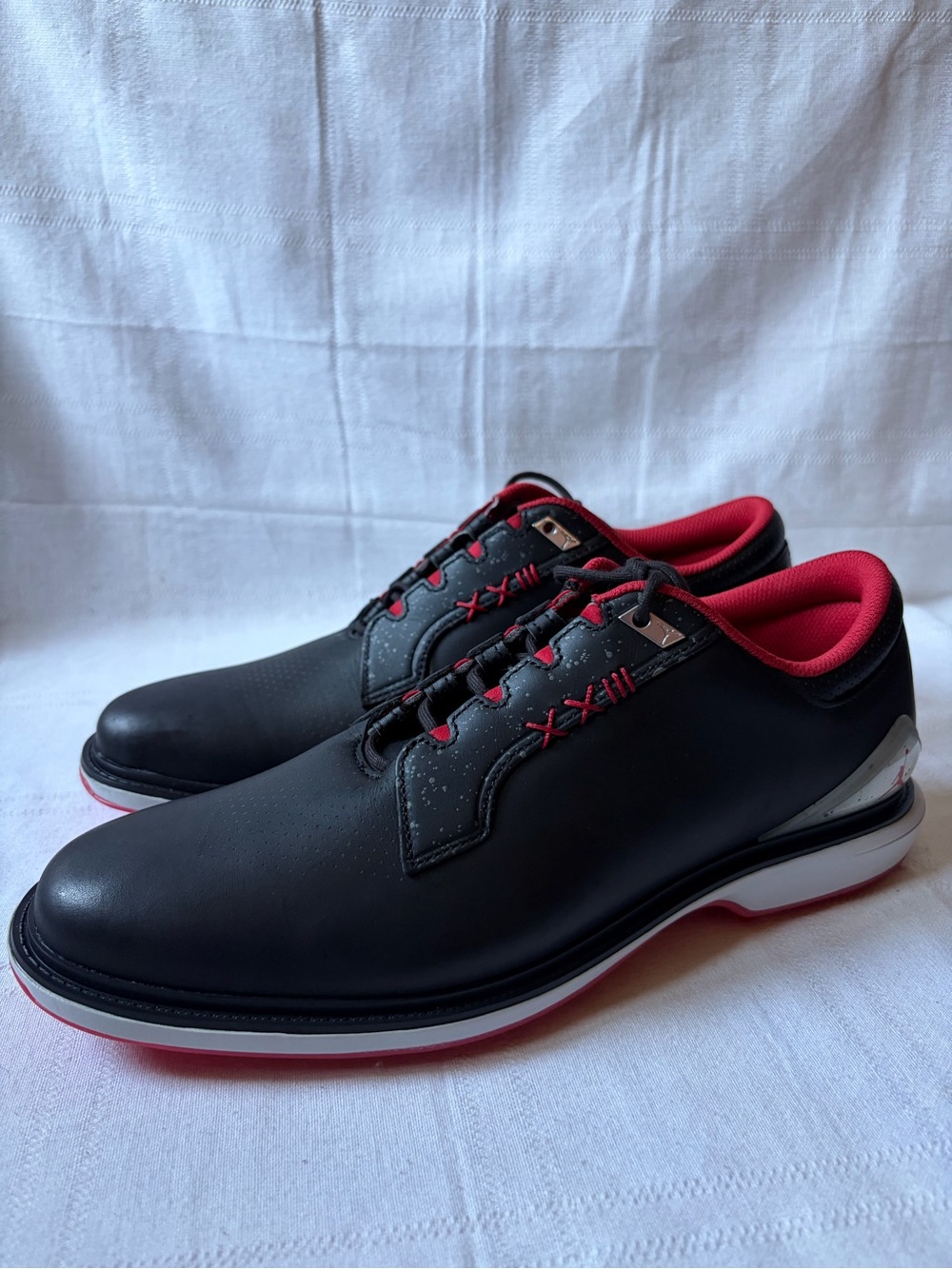 Nike Jordan ADG 5 Black Fire Red Metallic Golf Shoe Men’s Size 11 FQ6642-001